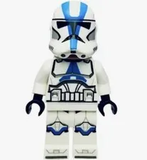 LEGO Star Wars Phase 2 Clone 501st Trooper Minifigure LOT of 5 Grunt 75280 75378