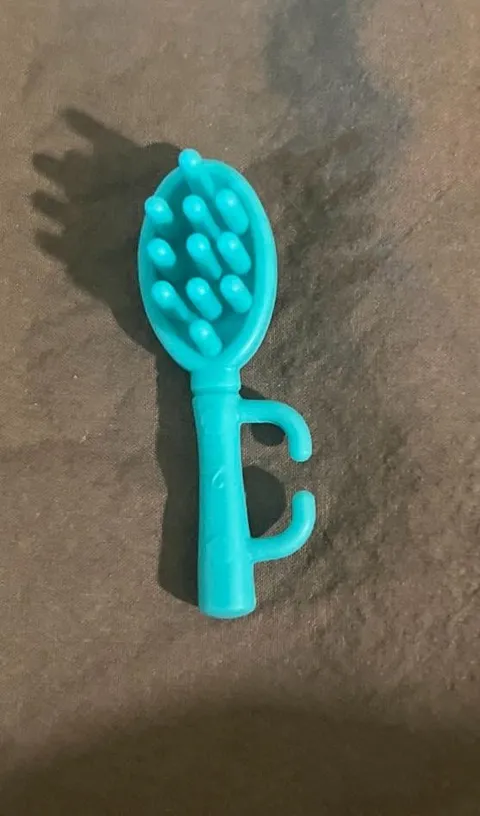 Barbie Dream House Replacement Part Piece Blue Hairbrush brush