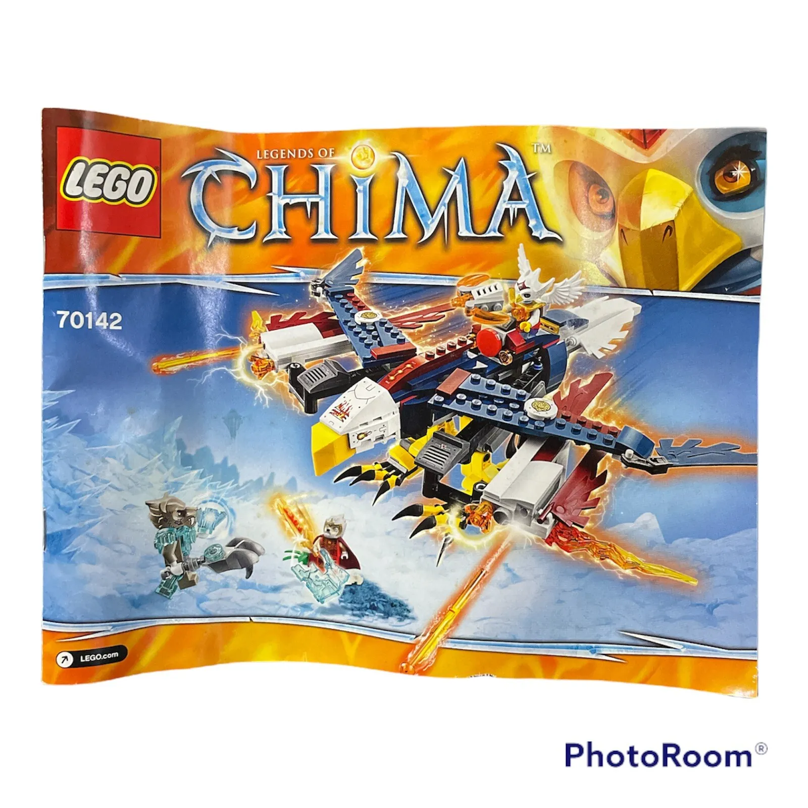 LEGO Legends of Chima 70142 Eris' Fire Eagle Flyer Instruction Manual ONLY
