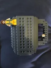 LEGO Build-On Brick 12oz Grey Plastic Coffee Mug*