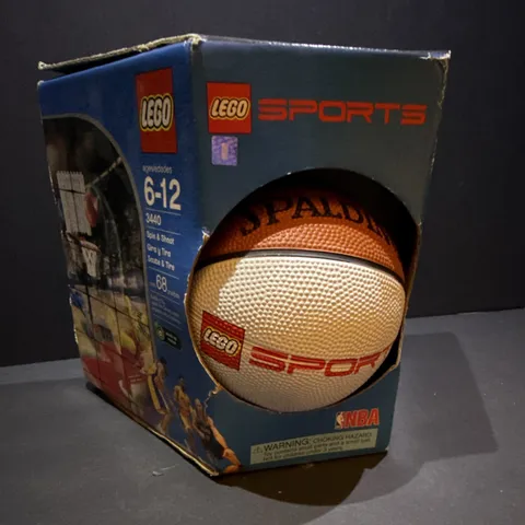 LEGO Sports NBA 2003 Set 3440 Factory Sealed 4" Mini Basketball Vintage