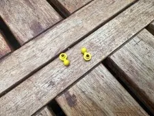 2 x LEGO Homemacker Maxifigure Hands Ref 3614a / Set 340 218 258 217 200