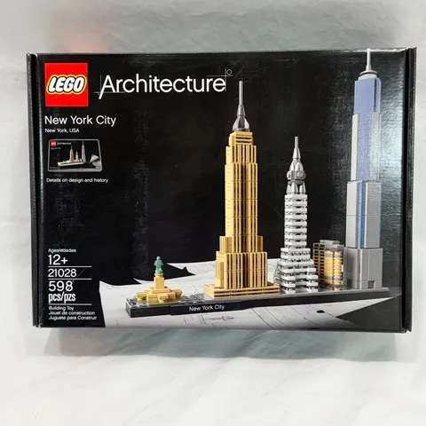 LEGO ARCHITECTURE: New York City (21028) ~ NEW / FACTORY SEALED ~