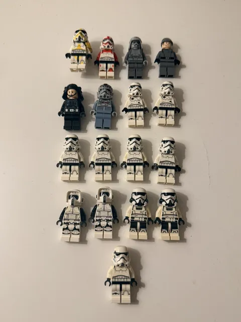 Lego Star Wars Imperial Minifigure Lot See Desc