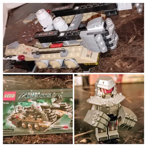 LEGO Ultra Agents: Tremor Track Infiltration (70161) W Minifig