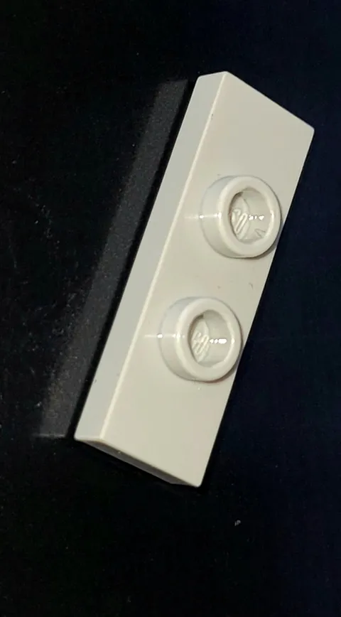 LEGO 34103 Modified PLATE 1x3 w/ 2 Studs, Double Jumper➡️ 1pc light bluish gray