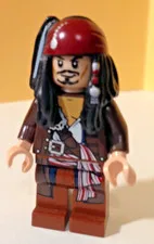Lego poc034 Captain Jack Sparrow - Minifigure - Pirates of the Caribbean