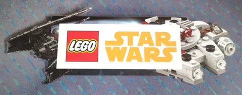 LEGO Star Wars Store display sign BIG Promotional Promotion Millennium Falcon