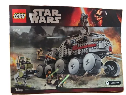 LEGO Star Wars Clone Turbo Tank 75151 Building Instruction Manual ONLY
