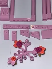 LEGO Light Pink Floral Element Pieces Parts 