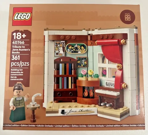 LEGO Promotional Tribute to Jane Austen's Books 40766 Sealed