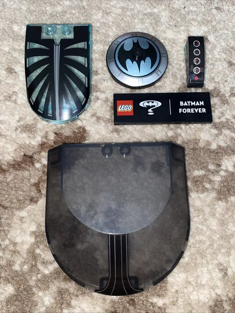 Lego 76304 Batman Forever Batmobile Sticker & Special parts Genuine Lot