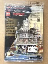 Lego Ninjago Movie 70620 Ninjago City Complete Instruction Manual Set