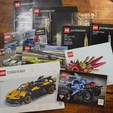LEGO Architecture, Technic, Speed Champ, Icons Manual Only FREE SHIP!