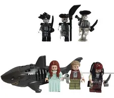 LEGO Minifigure Pirates of the Caribbean Lot Set Bulk Sale