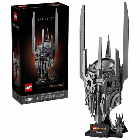 LEGO Icons Lord of the Rings Sauron Set 11373 538pcs Display Stand