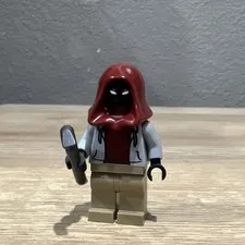 LEGO Batman Red Hood Custom Minifigure (Translucent Head)