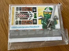 Lego 70605 INSTRUCTION Misfortune's Keep Includes Stickers-sealed