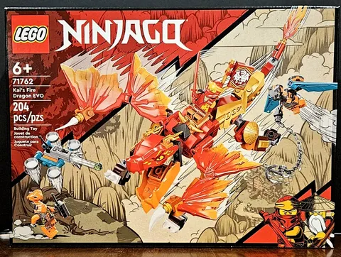 LEGO Ninjago Kai's Fire Dragon EVO (71762) New & Factory Sealed
