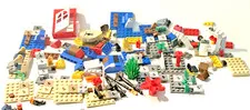 Lego Lot Specialty Grab Bag Miscellaneous Brown Blue Red Grey 150 Plus Piece SEE