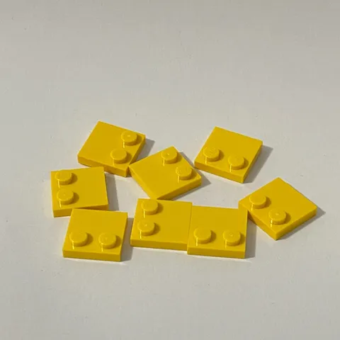 Lego 33909 Yellow Replacement Add-on Pieces Parts Lot of 8