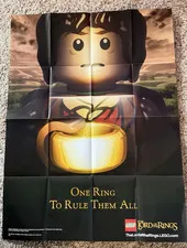 LEGO The Hobbit Unexpected Journey  Limited Edition poster Lord of Rings 2012