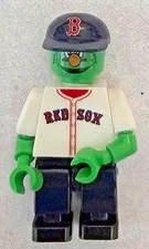 LEGO Boston Red Sox Wally The Green Monster Mascot Minifigure