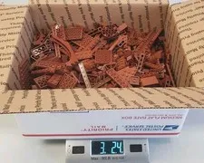 LEGO Brown Pieces Bulk Lot 3 Lbs Bricks Blocks Plates Parts Assorted Mixed 