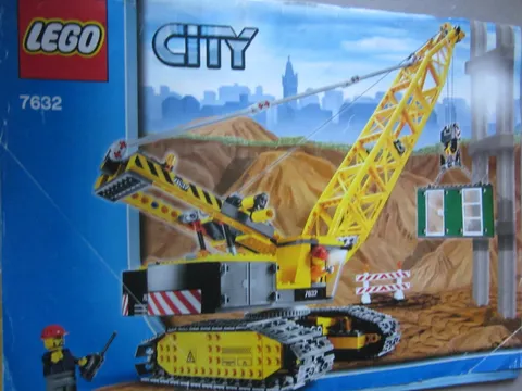 Lego City Building Instructions Instruction 7632 Crane, Crane
