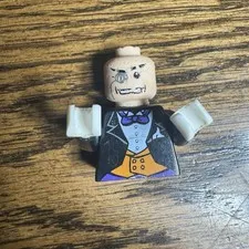 Lego Batman Minifigure The Penguin Torso bat010 973pb0222c01 2008 NO CRACKS