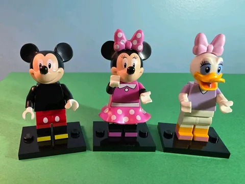 LEGO DISNEY Series 1 Minifigures 71012 Mickey & Minie Mouse & Daisy Duck