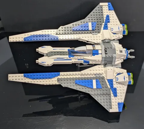 Lego Star Wars 9525 Pre Vizsla's Mandalorian Fighter USED with Stand