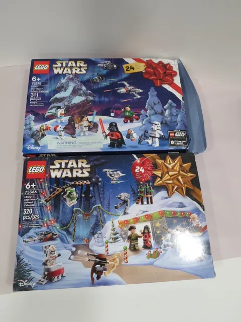 LEGO Star Wars: Advent Calendar 2023(75366)(75279)City(60268)not complete! LOT 3