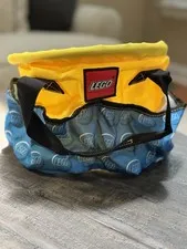 Lego Travel Collapsible Carry Storage Bag Bucket 9 inch