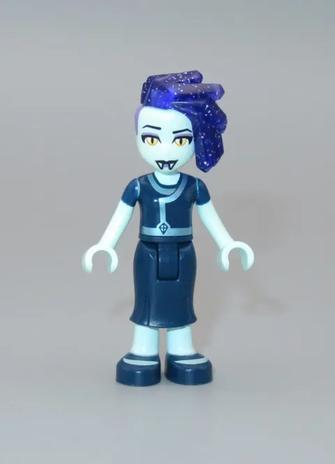 LEGO Movie 2  Celeste Vampire minifigure purple hair 70838 Halloween