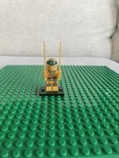 LEGO Tan Ninja Minifigure Plastic Figure with 2 Swords