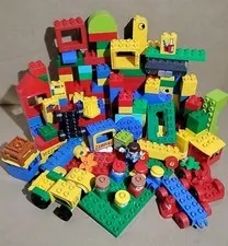 LEGO Duplo Building Blocks Multicolor 230 Pieces - See Pictures 