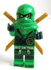 Lego Ninjago Green Dragons Rising Lloyd Garmadon Minfigure Swords 2 Faces Q6