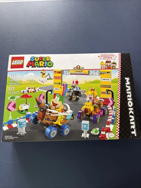 LEGO Super Mario Mario Kart Baby Peach & Grand Prix 72036, 823pcs, 8+, Box