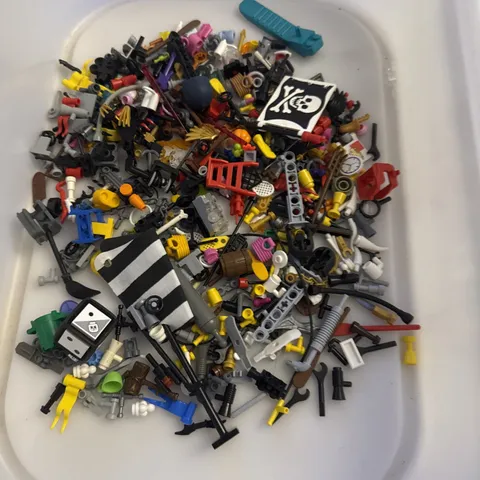 LEGO Accessory Lot Weapons, Tools, Food, Ect