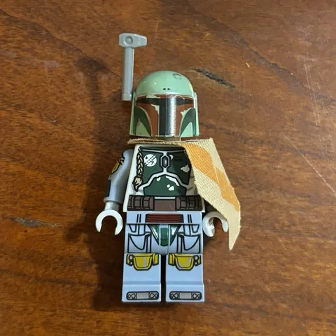 LEGO Star Wars Boba Fett Minifigure w/ Helmet, Cape & Antenna