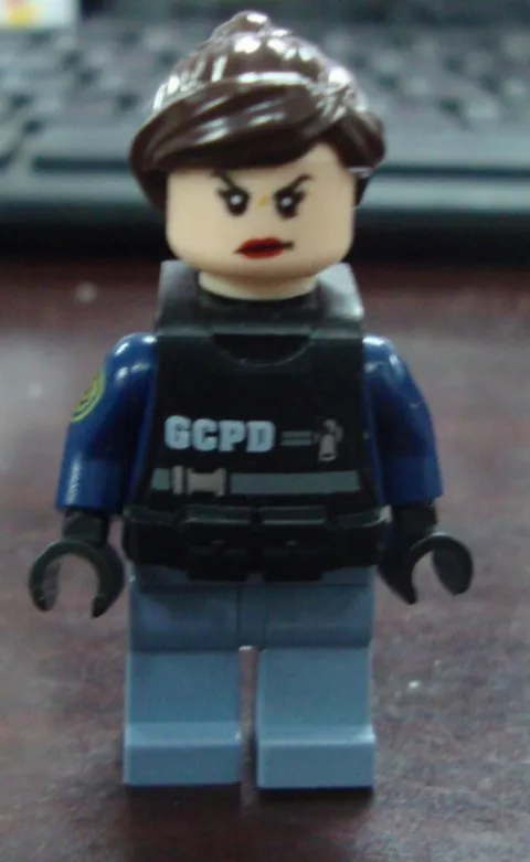 Lego sh0416 GCPD Officer Swat Gear Female-DE