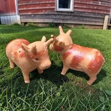 Happy Valley Farm ~ Replacement Brown Cows~ 1.5” X 1.25