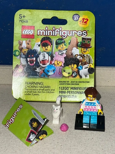 Retired Lego Cat Lover #11 Series 27 Minifigure