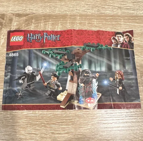 LEGO Harry Potter The Forbidden Forest 4865 Instruction Manual Booklet 2011