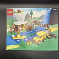 Lego 6552 System Rocky River Retreat Manual / Instruction Booklet Vintage 1993