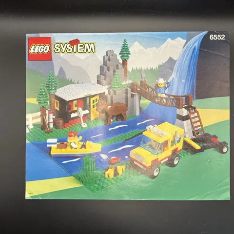 Lego 6552 System Rocky River Retreat Manual / Instruction Booklet Vintage 1993