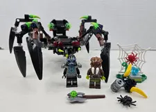 LEGO Sparratus' Spider Stalker 70130 LEGENDS OF CHIMA 100% Complete