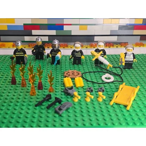 LEGO City Firefighter Minifigure Bundle