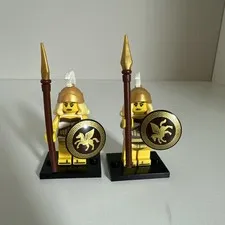 LEGO CMF Series 12 - Battle Goddess (col183) Retired Minifigure Complete Qty 2 